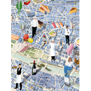 Gourmet Puzzle - Paris 1000 bitar